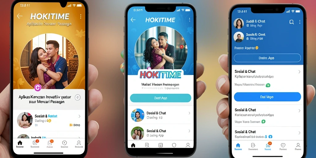 Tampilan antarmuka HOKITIME yang modern dan ramah pengguna.